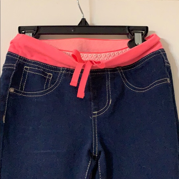 SQZ pink and blue Jegging style jeans - Picture 2 of 3